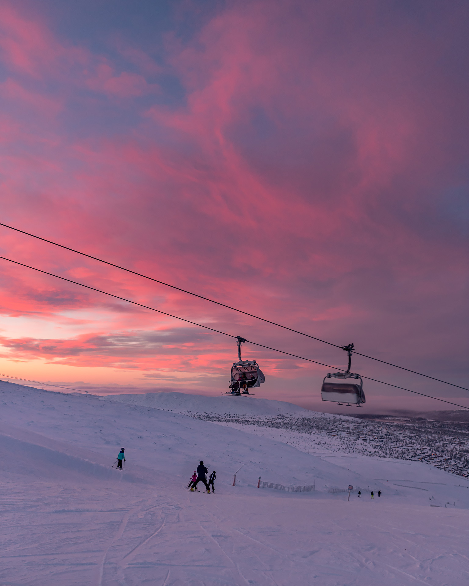 SkiStar Trysil - Dagen begynte med nysnø, og etter hvert...