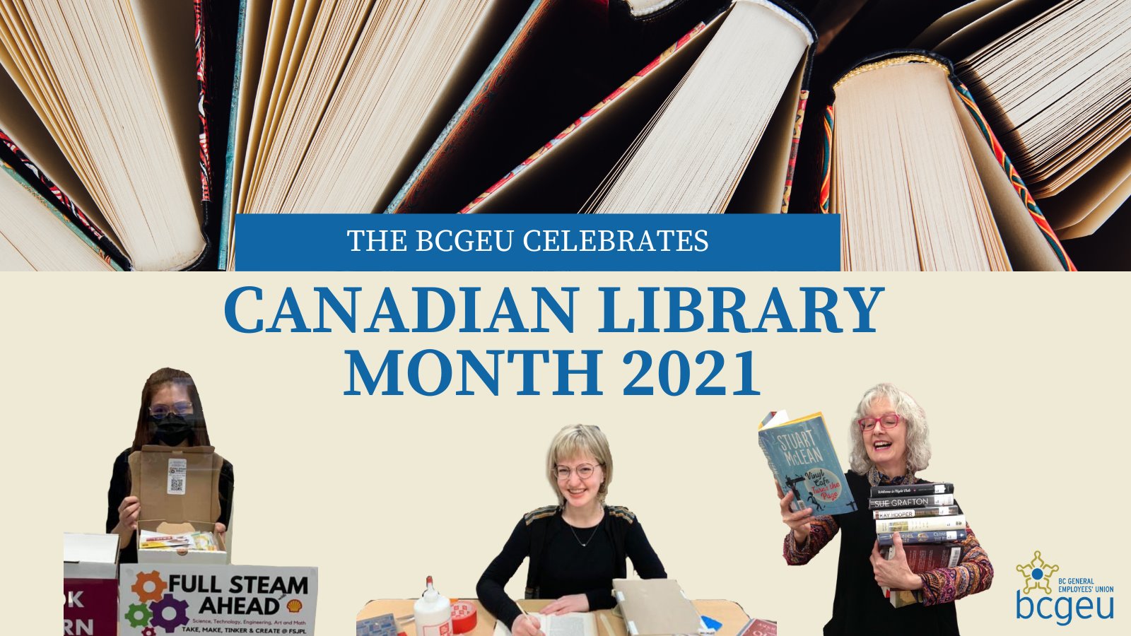 BCGEU - Today we celebrate Canadian Library Month. The... | Facebook
