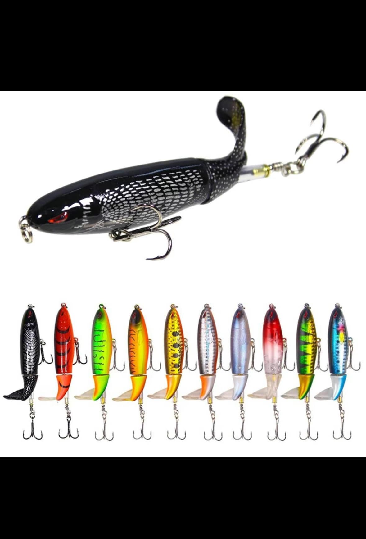 Malosi tyrant surface popper for saltwater fishing
