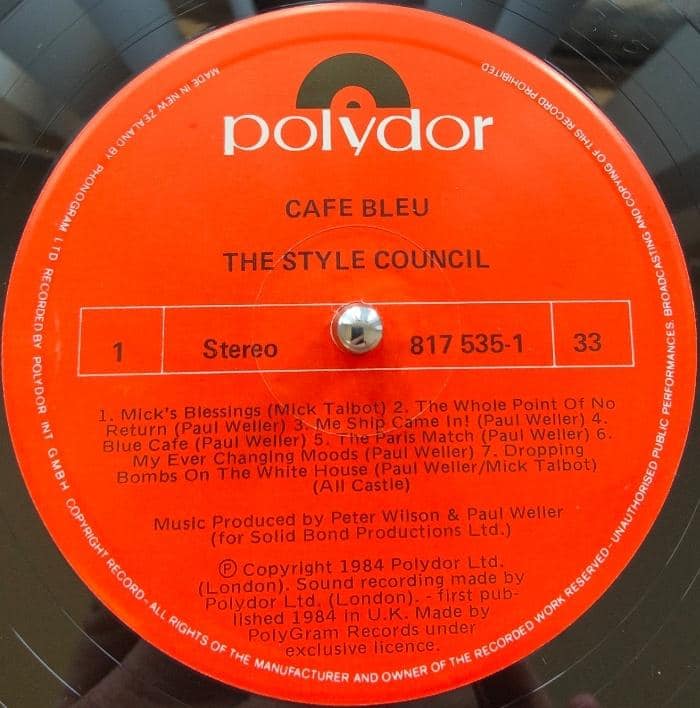 The Style Council's 'Café Bleu - Special Edition' has landed