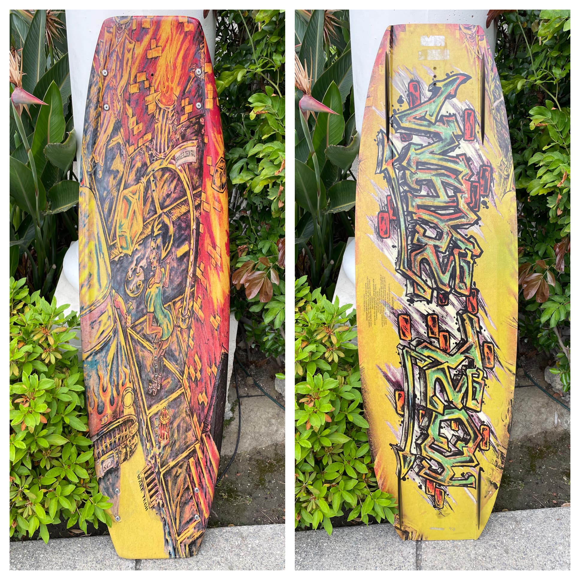 Rare Byerly Wake Tech Signature Board