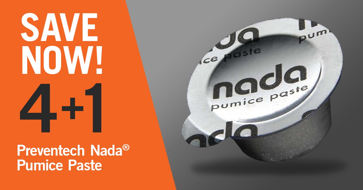 Dental City - Buy 4, Get 1 FREE! Preventech Nada® Pumice paste contains ...