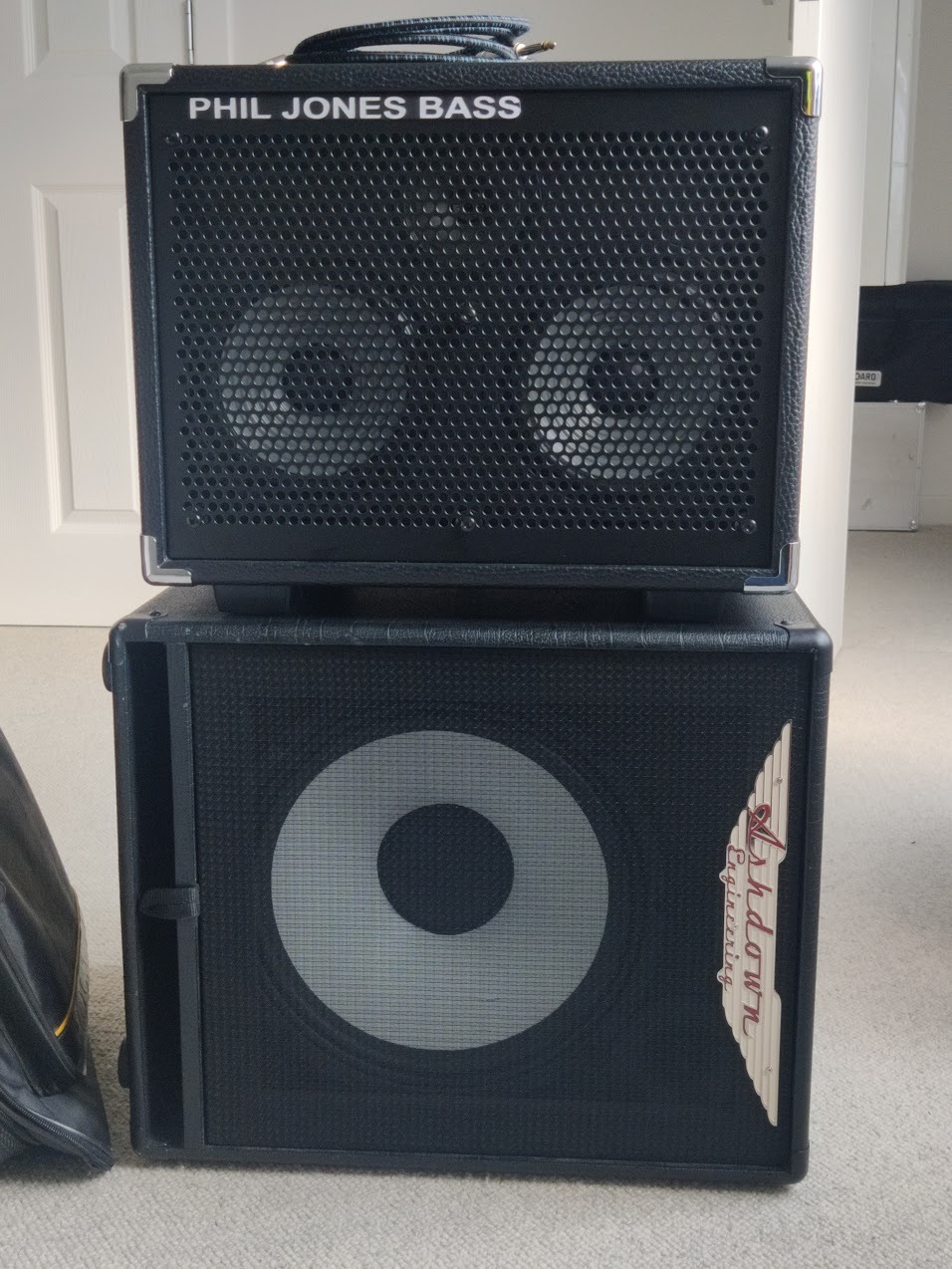 Mini bass stack with 2x7 cab and 1x12 Ashdown