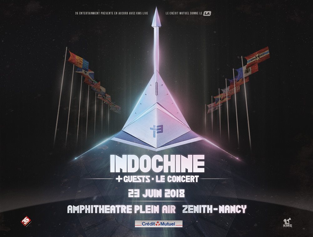 Indochine officiel - INDOCHINE le 23 juin à Nancy ! Zénith ...