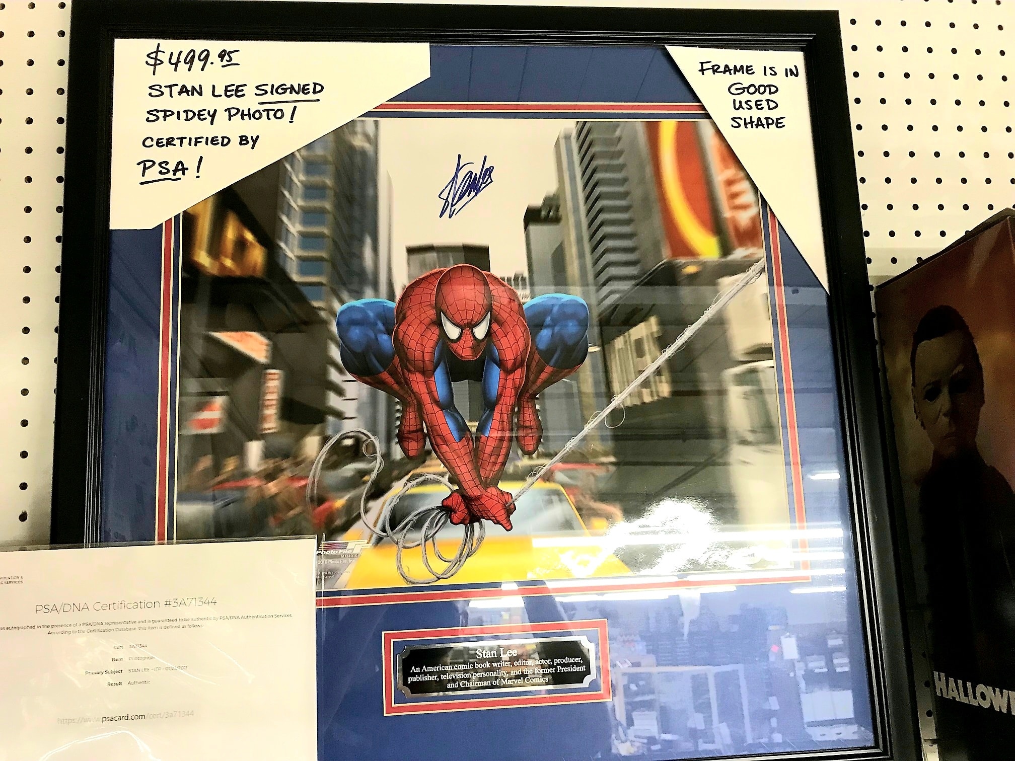 Stan Lee signed Iron Man 16x20 photo for sale