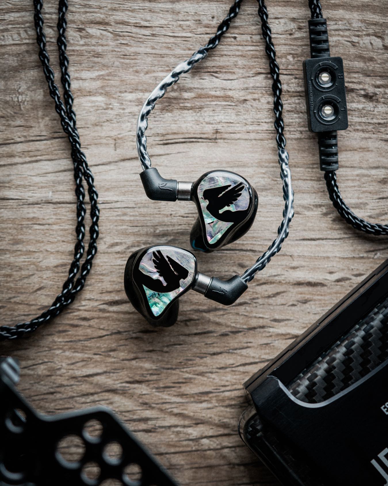 JH - A beautiful pair of Roxanne's, fresh from the lab. Black