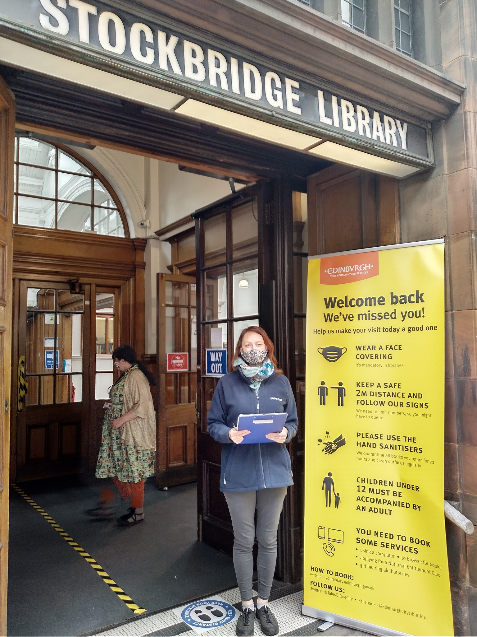 Stockbridge Library - Now open for business, at last. To book a visit ...