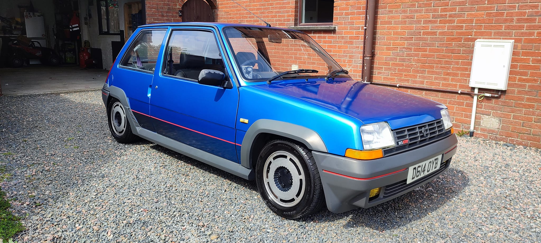 Here is the Otto 1/12 1987 Renault 5 GT Turbo Phase 2 in White
