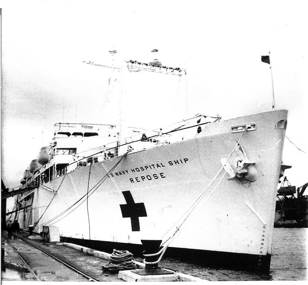 USS Repose hospital ship in Vietnam War