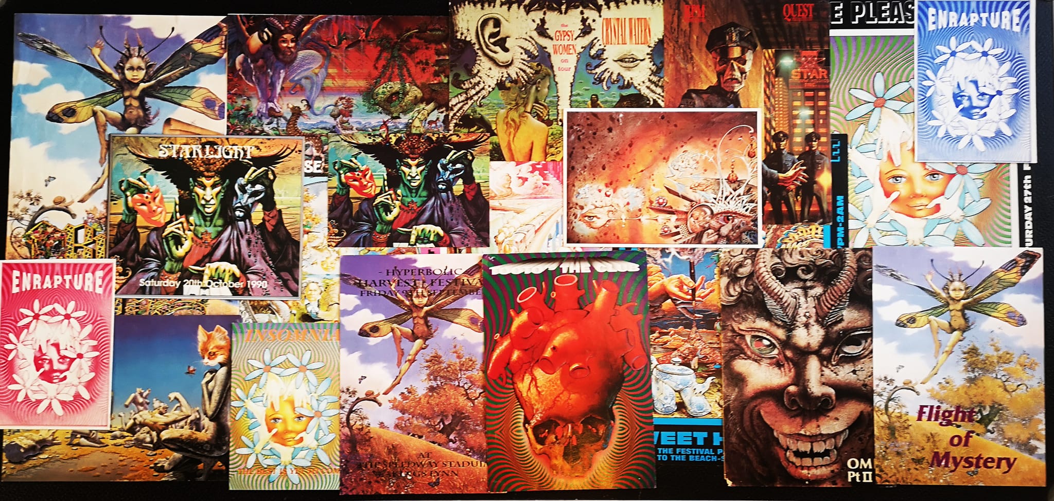 Art by English illustrator Patrick Woodroffe (1940-2014) 💀