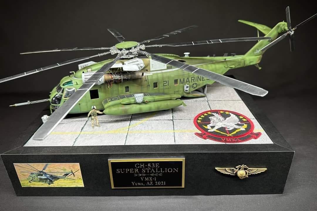 1/48 Academy CH-53G Super Stallion by Kelly Quirk