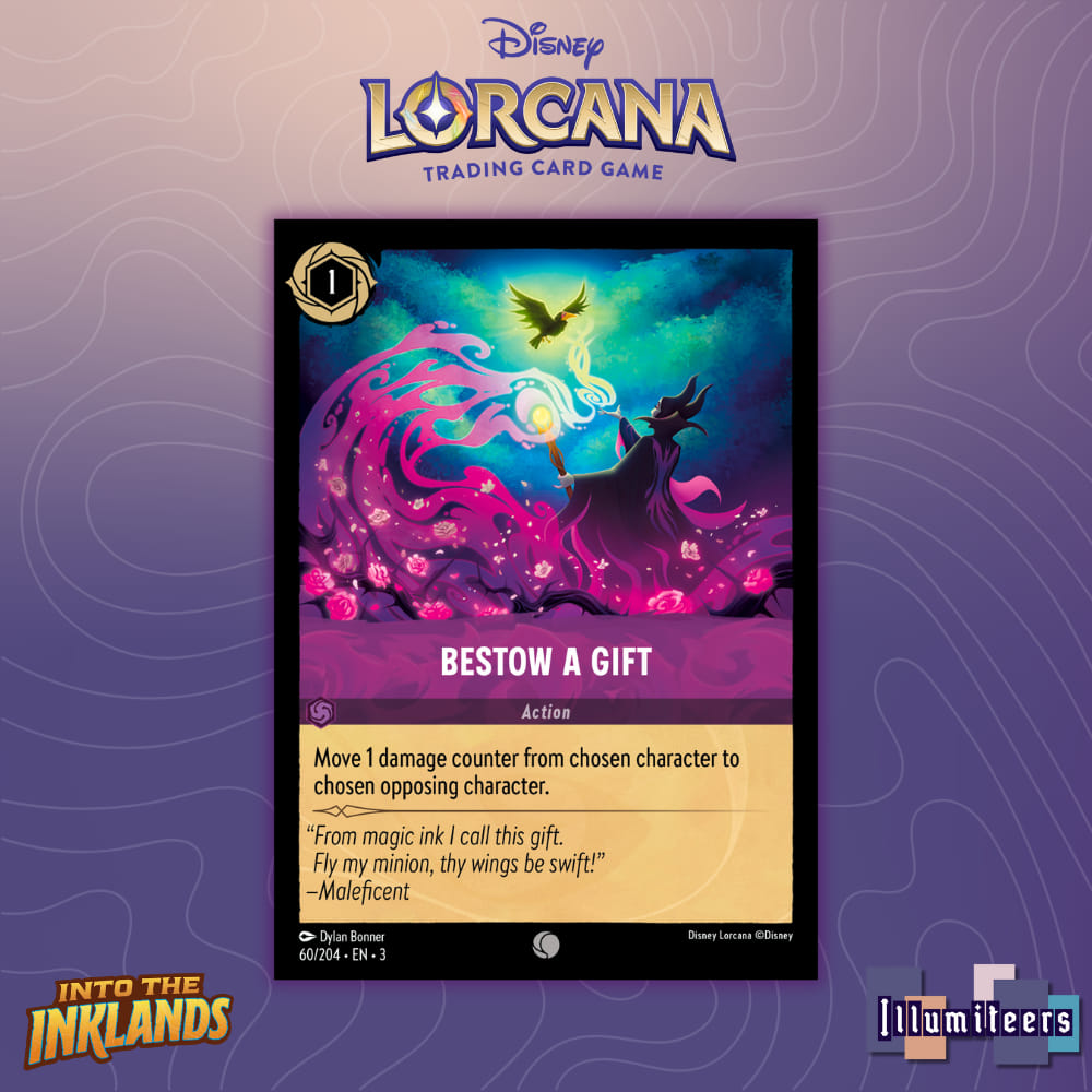 Disney Lorcana TCG reveals Maleficent and Diablo character cards