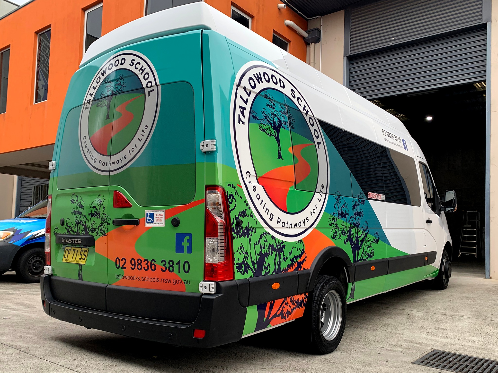 Tallowood School Bus Fleet While... - TSM signs.print.design