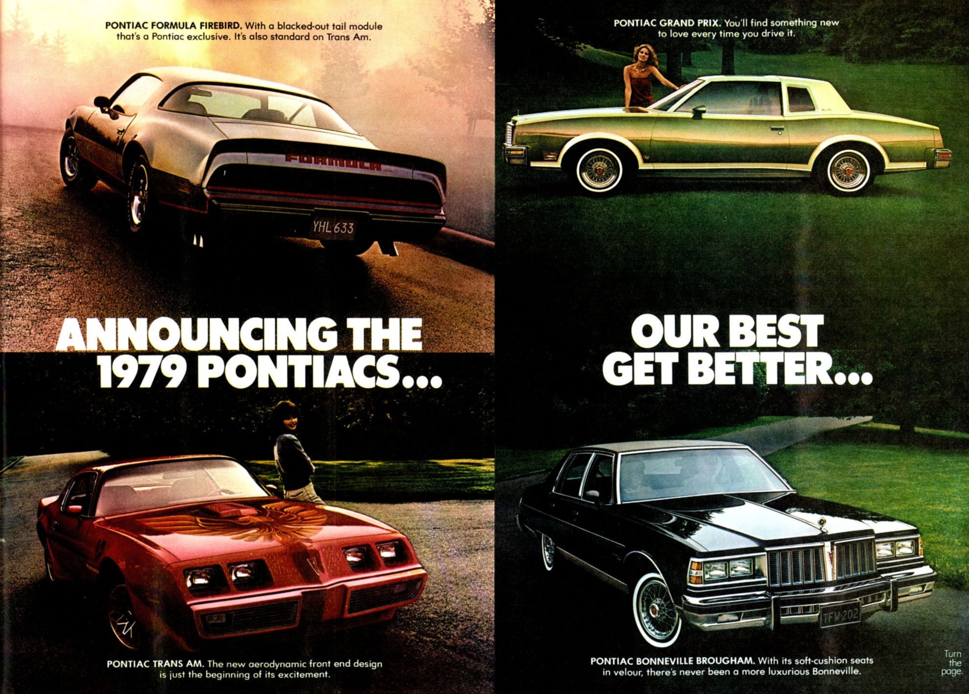 1984 Pontiac 2000 Sunbird Turbo 2 Page USA Advertisement