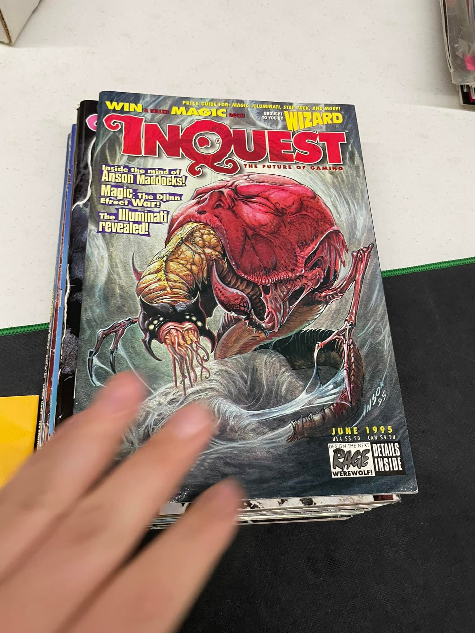 Inquest magazine collection from 1996
