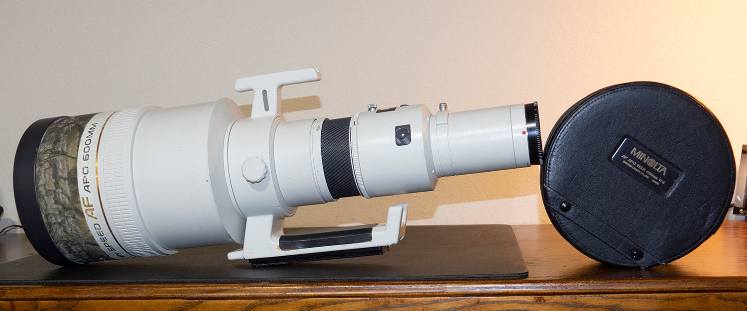 Minolta 600mm f4 apo purchase decision