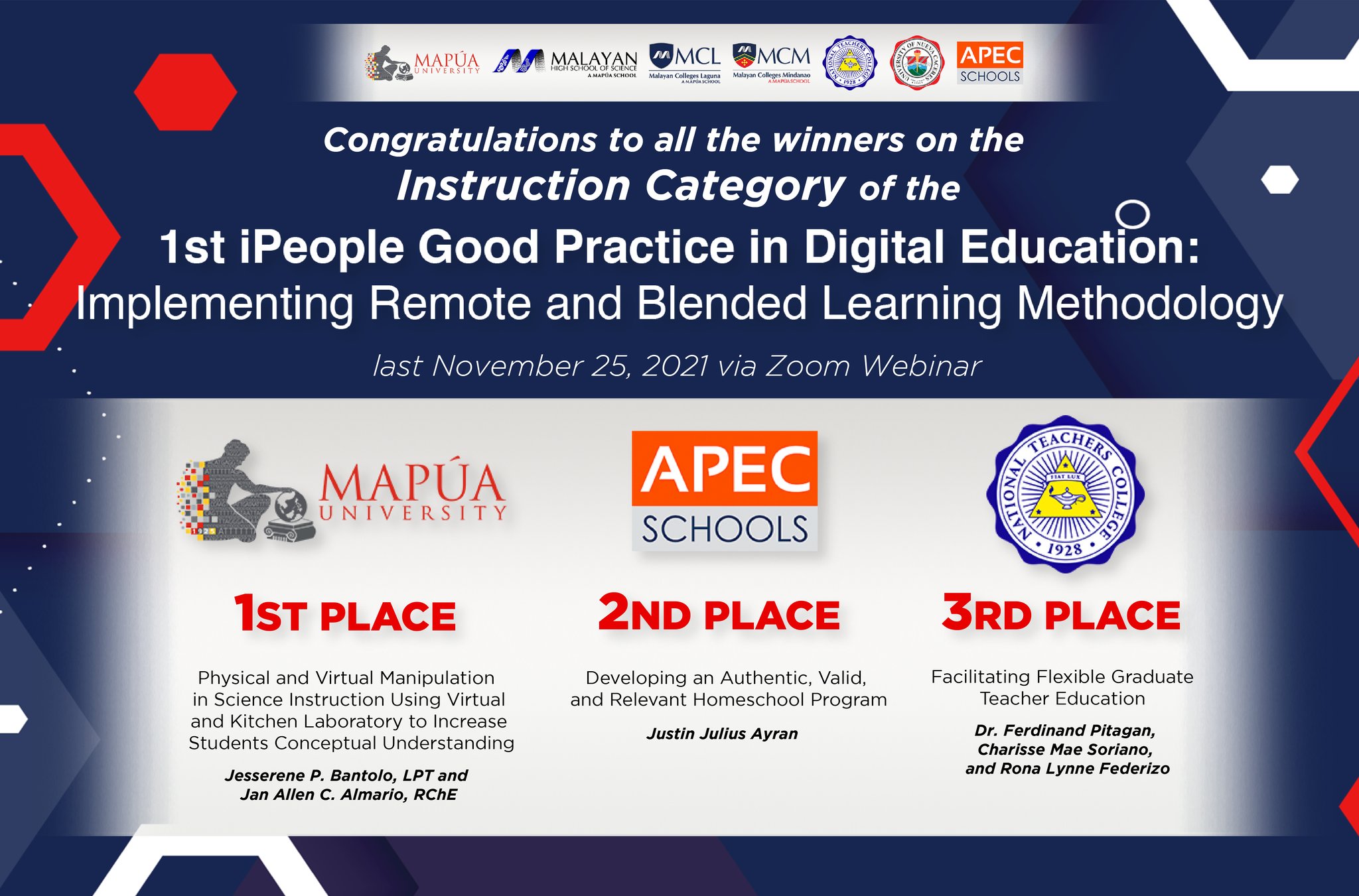 The research of Mapúa faculty members... - Mapúa University | Facebook