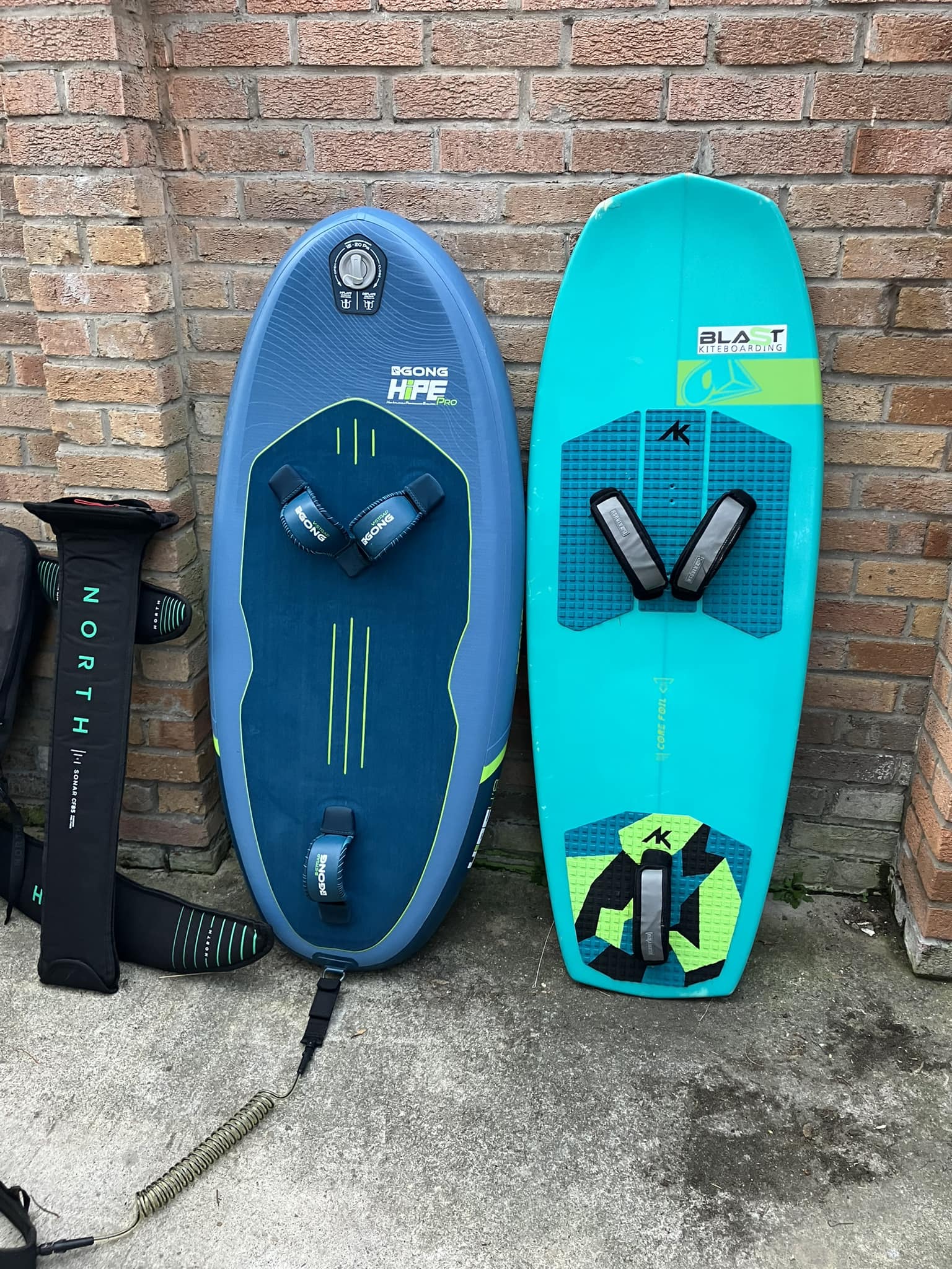 Has anyone tried KITEFOILING on a wing foil board? I