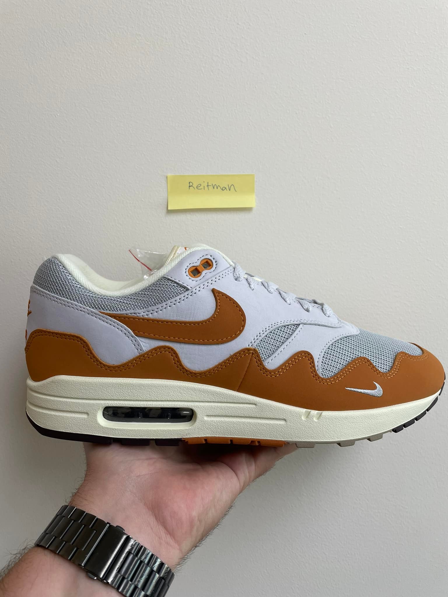 WTS Nike Air Max 1 “Patta” monarch 11.5US (45.5) DS (OG all) 1200