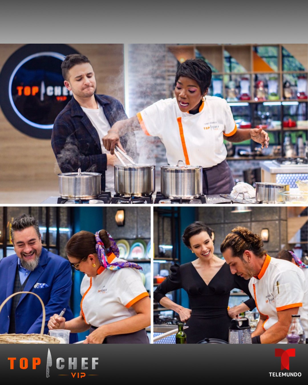 Telemundo - Nuestros chefs siempre acompañando a nuestros...