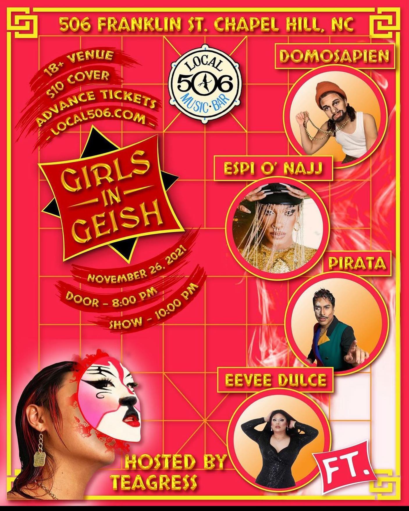 Local 506 - FRIDAY NOV.26 The Local 506 is proud to present ‘Girls in ...