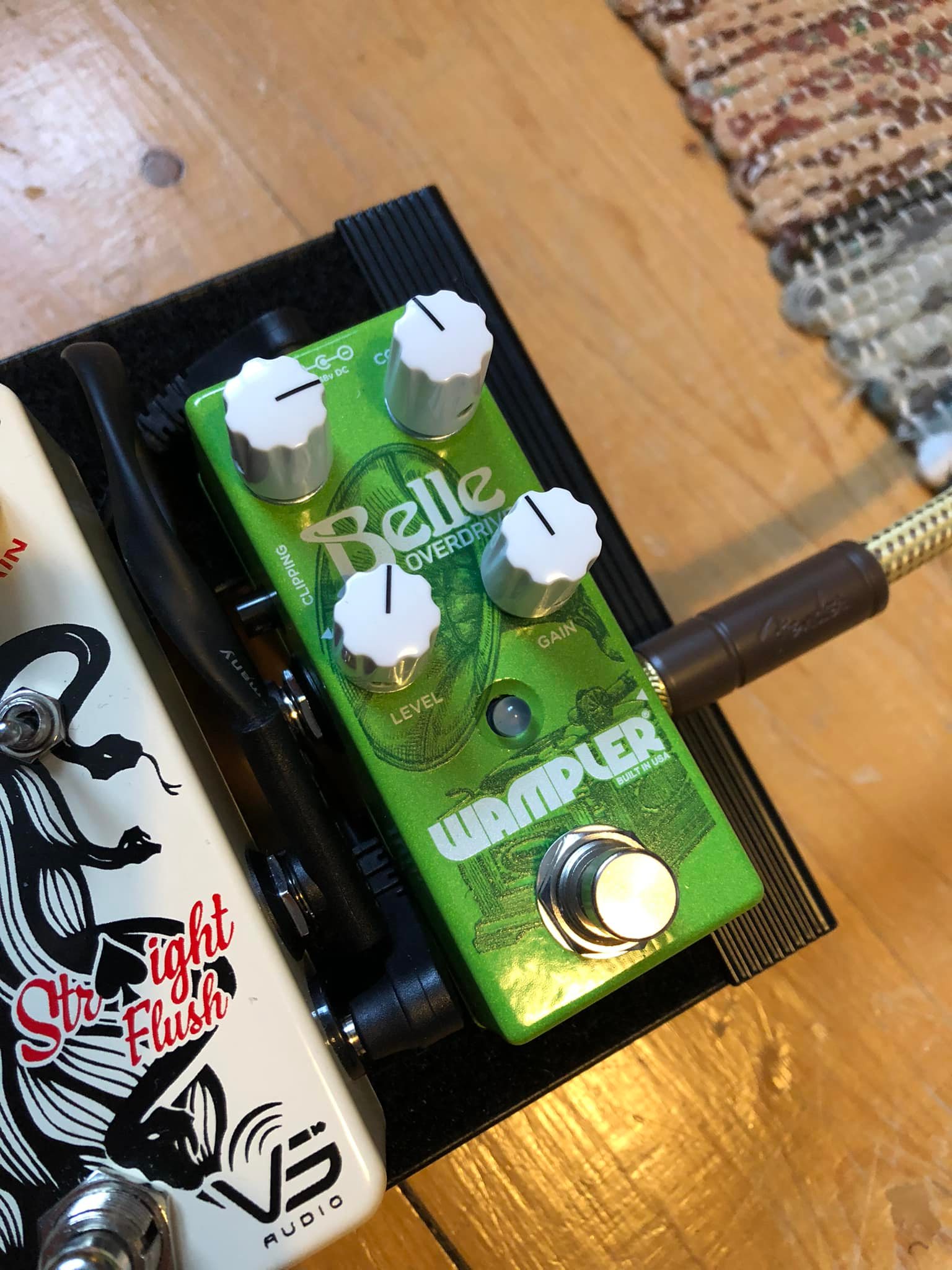 Why is the Wampler Belle overdrive pedal not commonly seen on