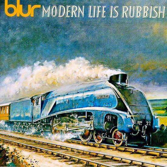 1993 blur shot by Colin Bell, ahead of the release of 'Modern Life