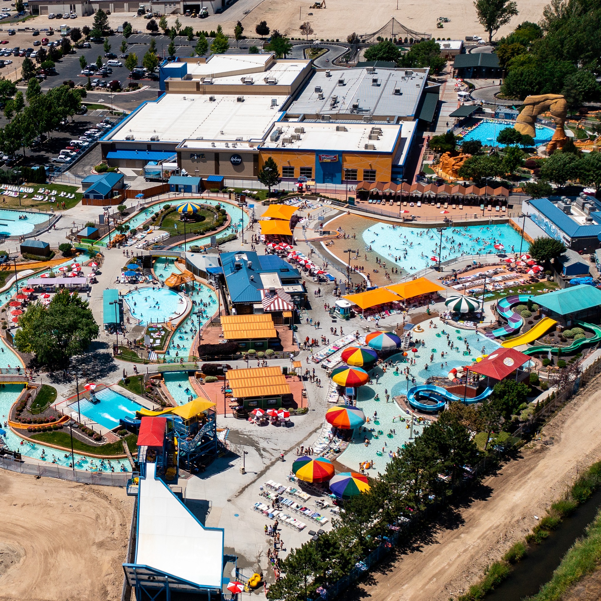 If you get set up in just one... - Roaring Springs Waterpark