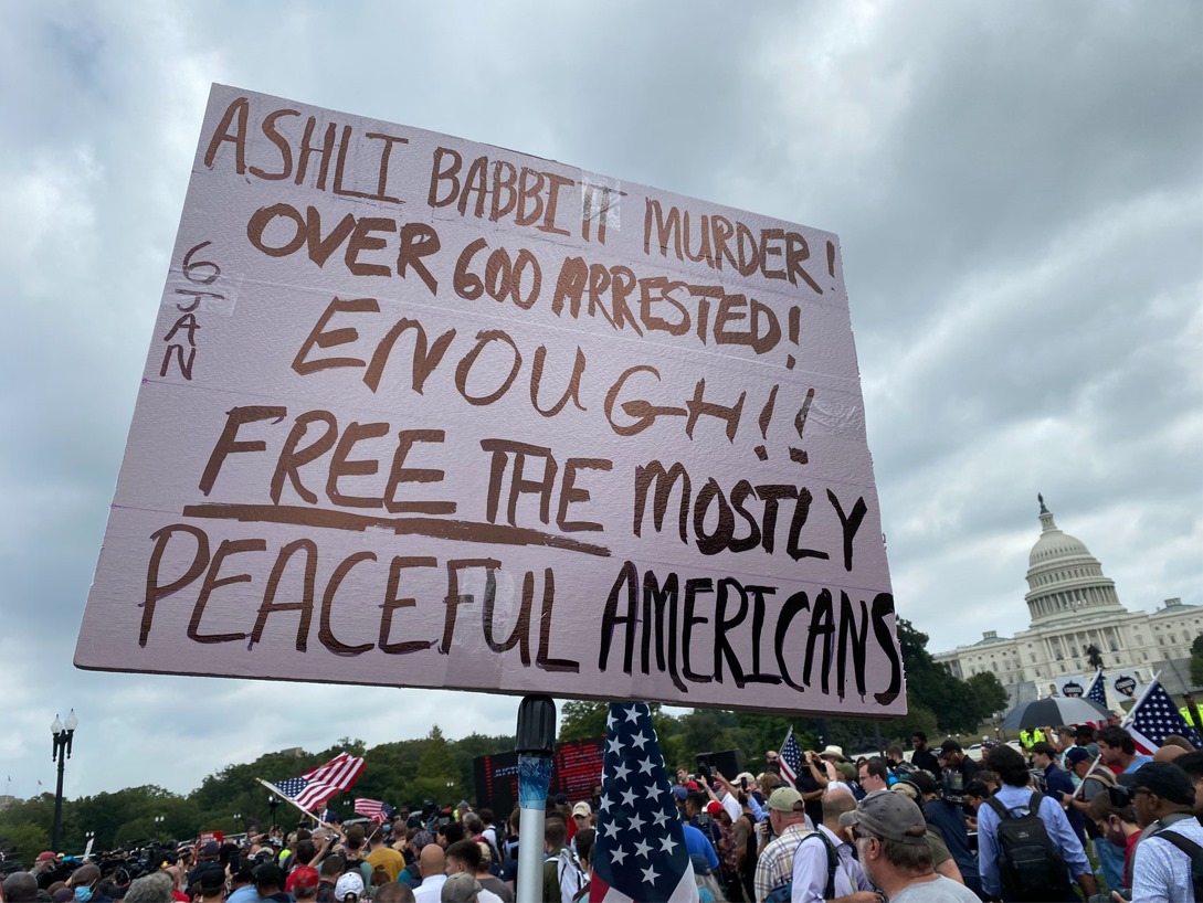 7News DC - The Justice For J6 rally is underway --... | Facebook