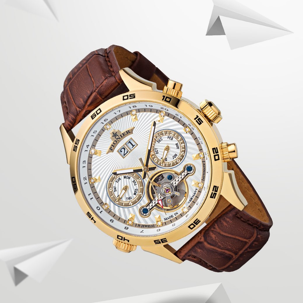 Wear a timepiece that will make the difference. Full automatic