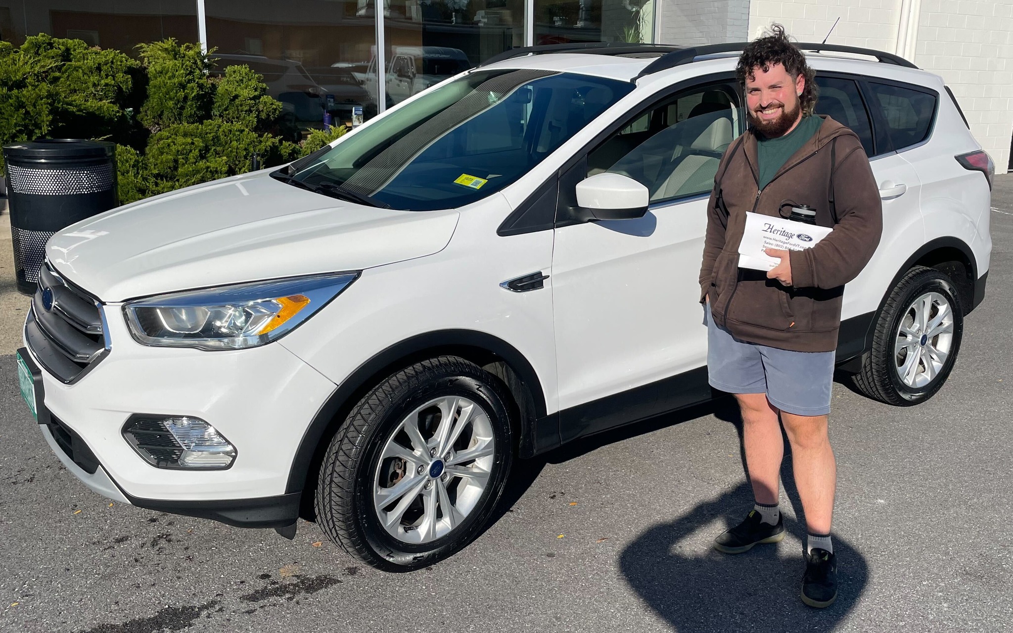 Heritage Ford - Happy New Car Day to Patrick! He celebrated with this ...