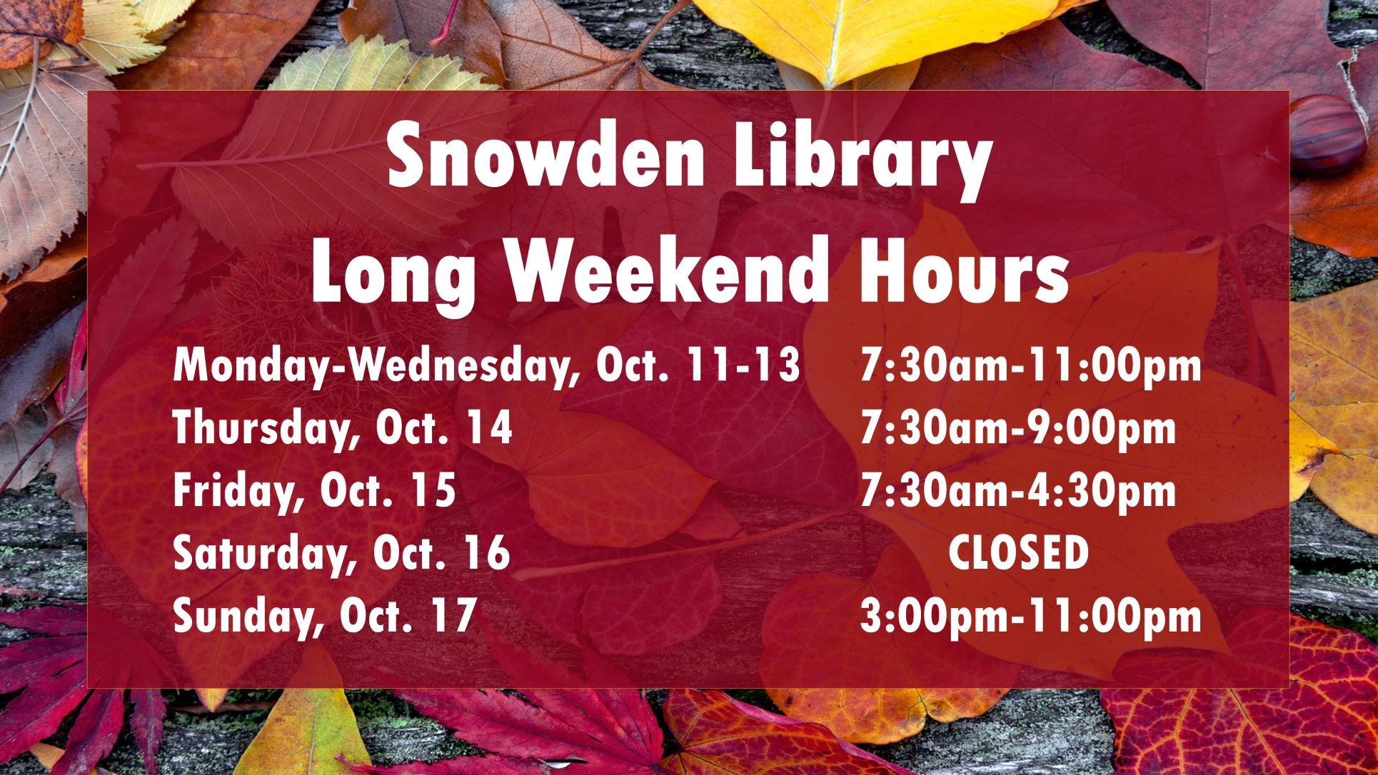 Snowden Library | Williamsport PA