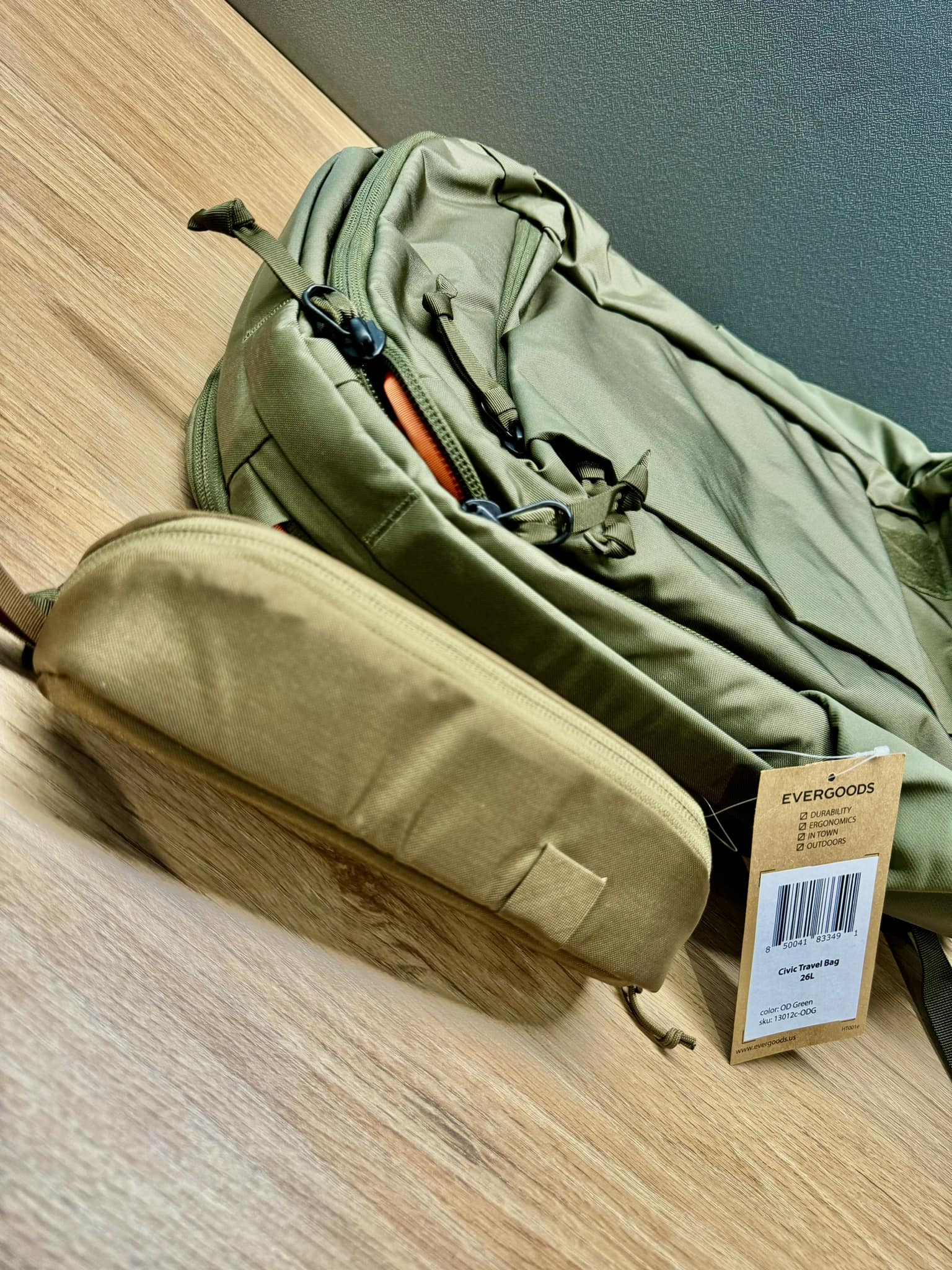 🚨 Back in Stock Alert! 🚨 The #Evergoods Civic Access Pouch 0.5L