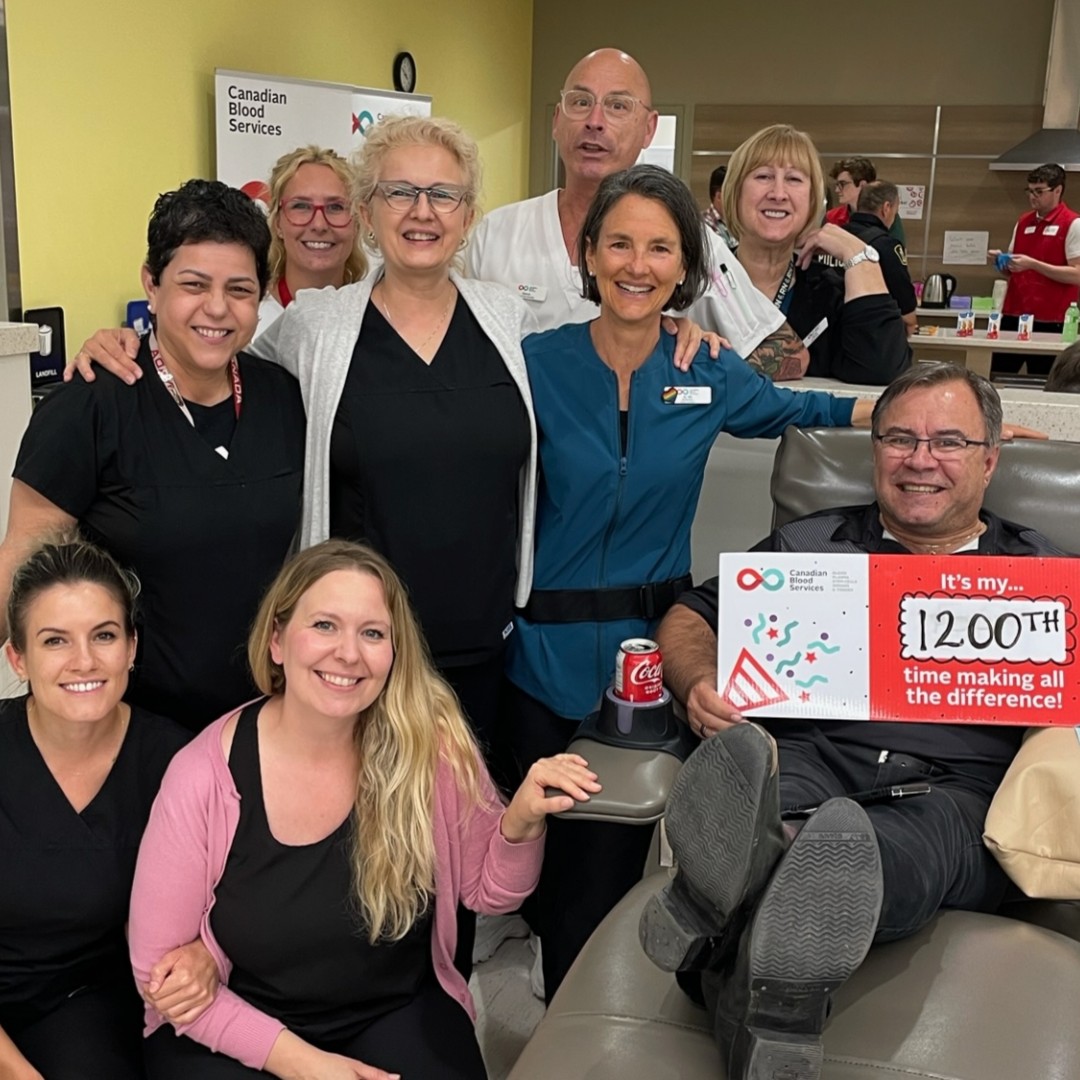 Canadian Blood Services - For today’s #MilesoneMonday we’re sending a ...