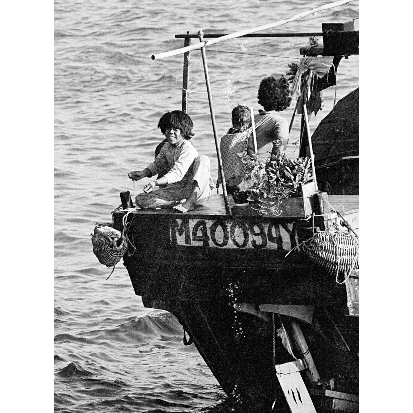 What year was this Hong Kong harbour photo taken?