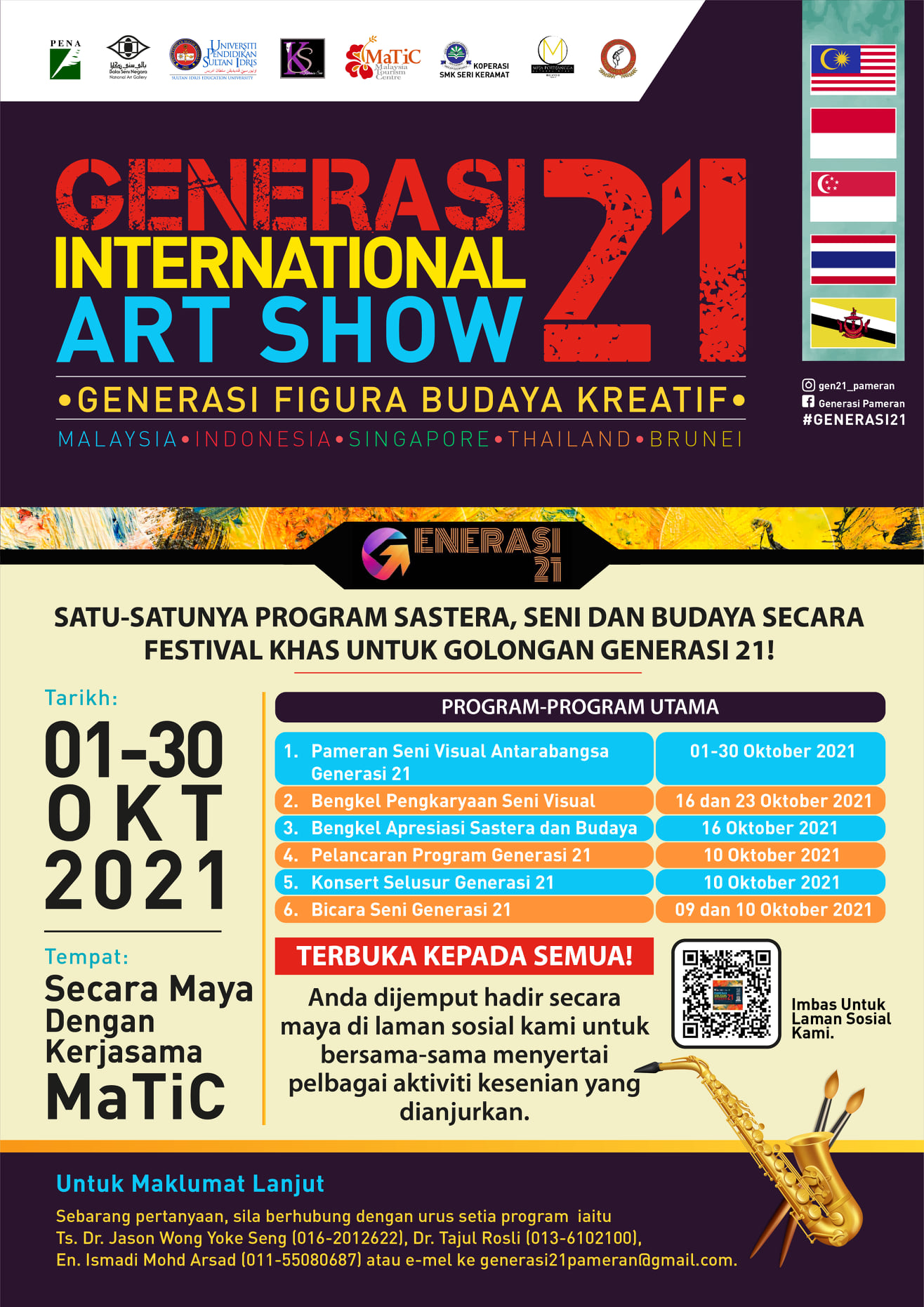 Universiti Pendidikan Sultan Idris - PROGRAM “GENERASI 21 ...