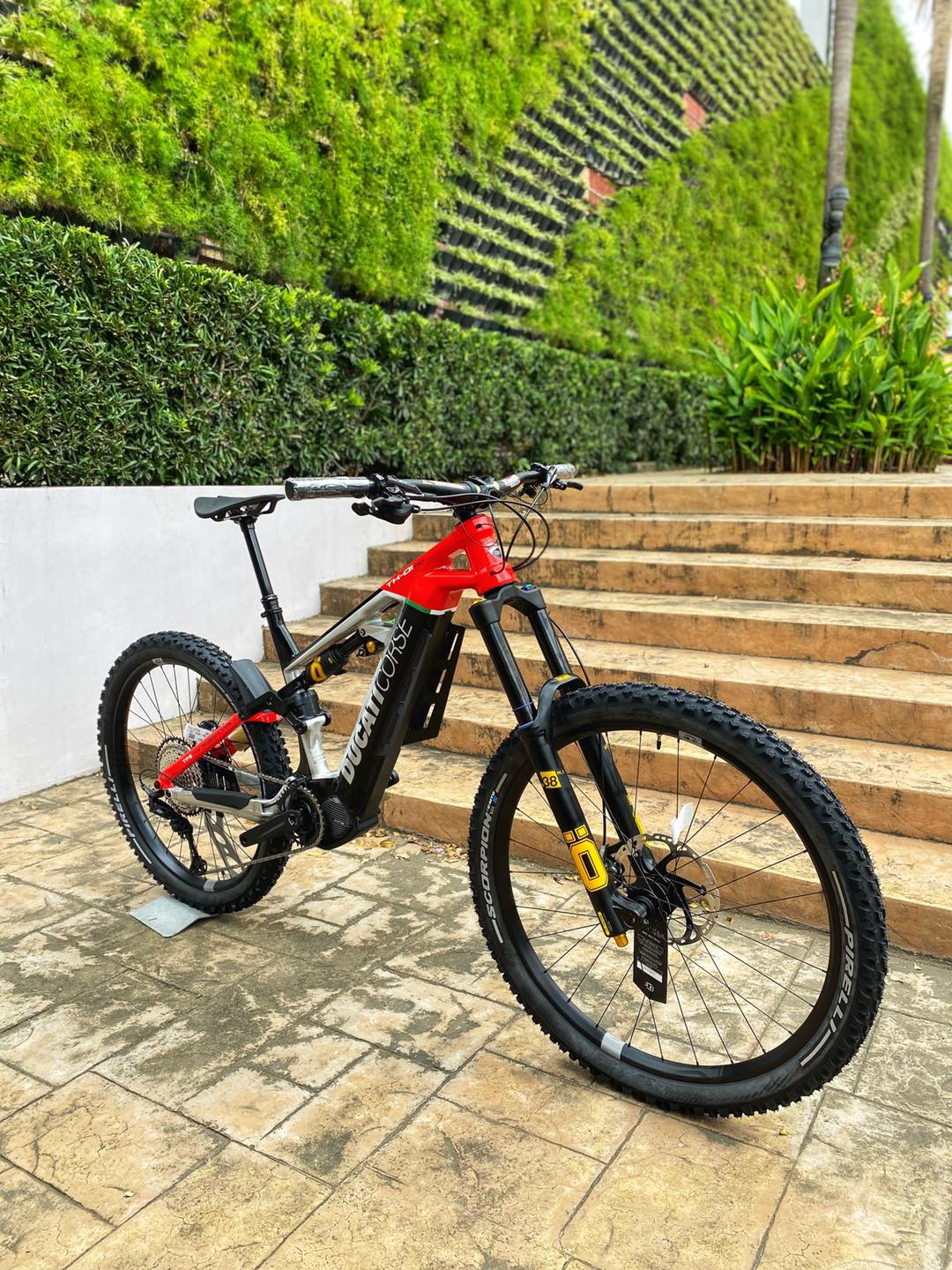 hybrid pedals for gravel bike PD-EH510 SPD & Platform Pedal | Off-Road & Brake Type::Rim Brake Opium Modell L (E-Bike) Custom Racing Gear sided design optimized for