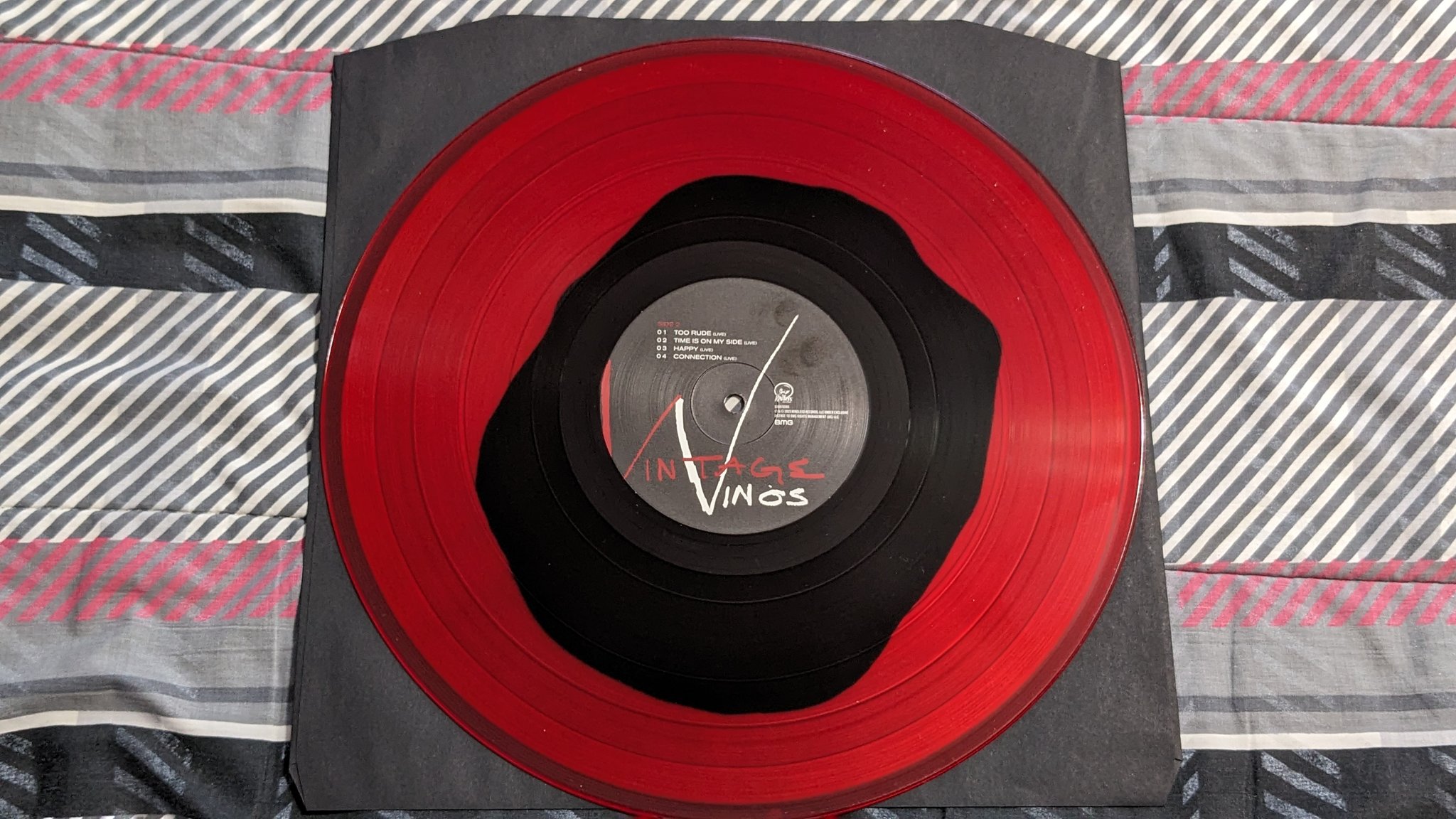 On Record Store Day, June 12, 2021, a limited edition red vinyl 7