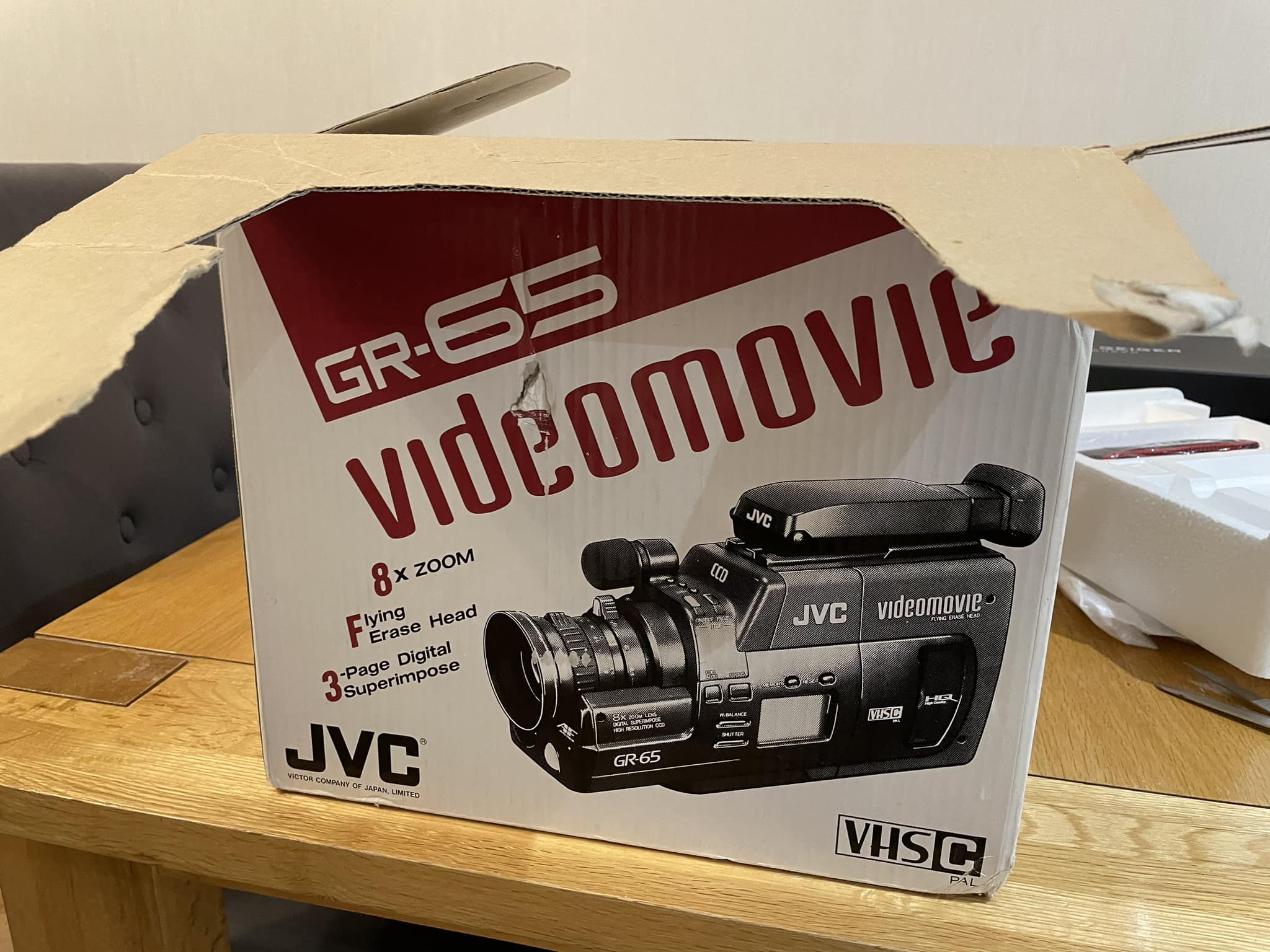 New in box 1998 JVC GR-EX1 Super VHS and Hifi stereo Working great 👍