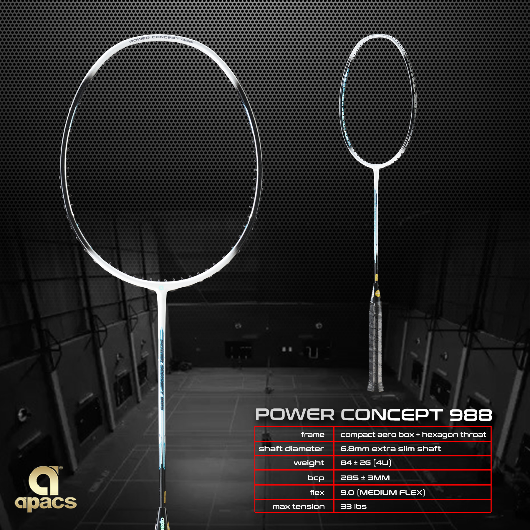 Unleash your game with the Duplex Power 55. Built with Copper 