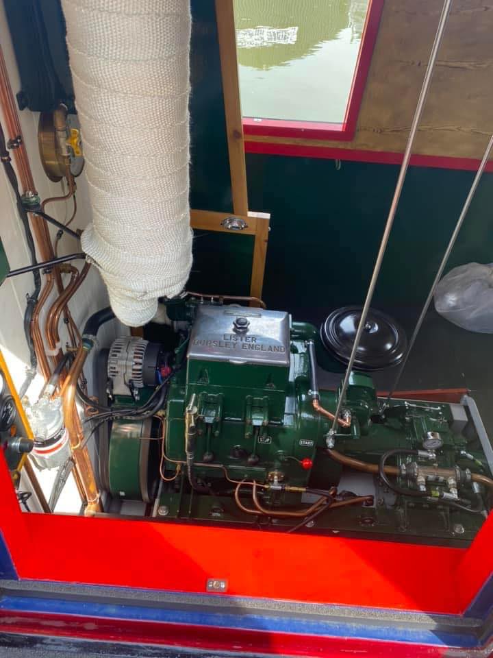 Moteur Diesel LISTER ST2 D'occasion - 2 Cylindres, Bon état, Testé, Livraison Par Mer