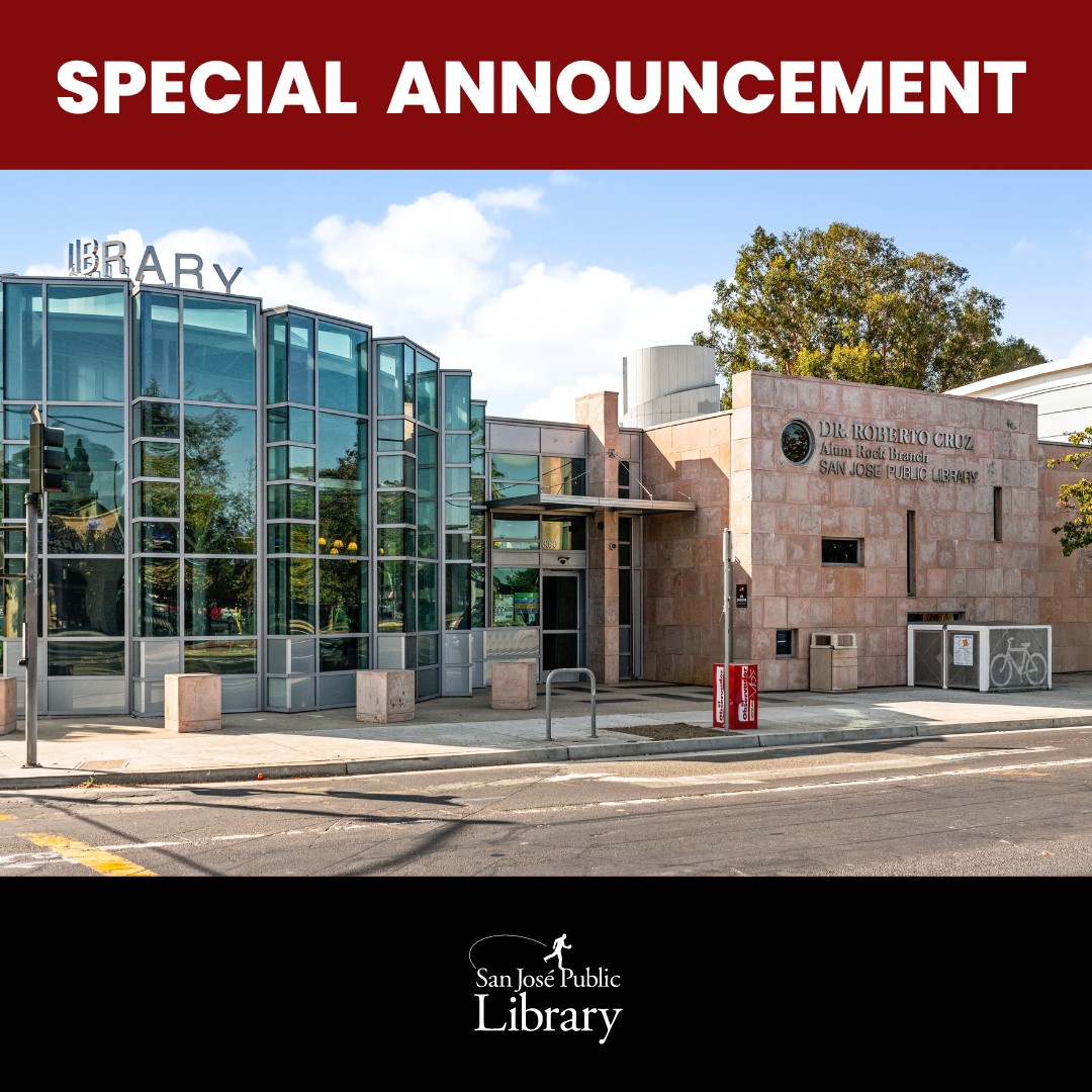 The nearest library locations are:... - City of San José