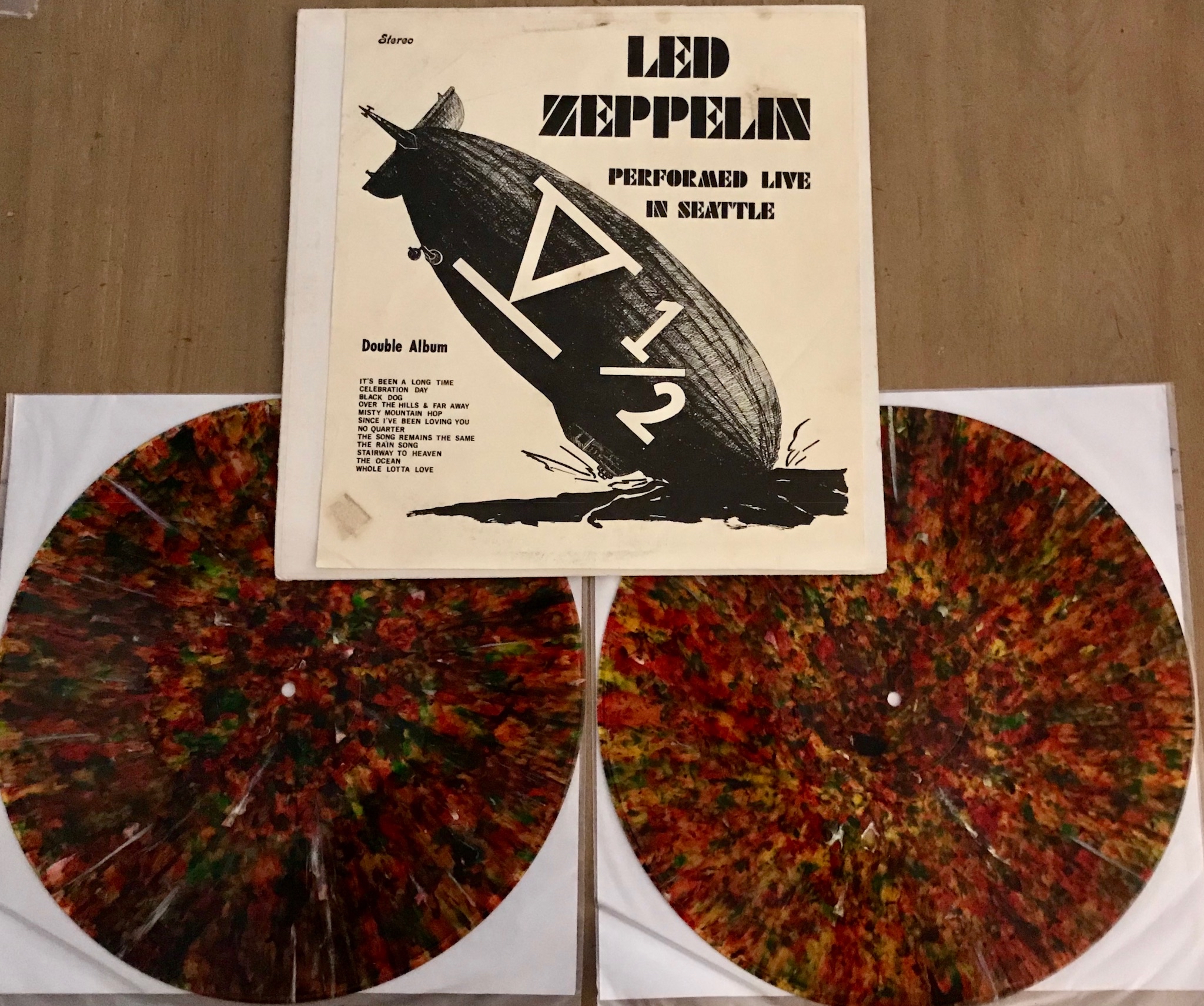 Led Zeppelin live bootleg from Seattle 1973