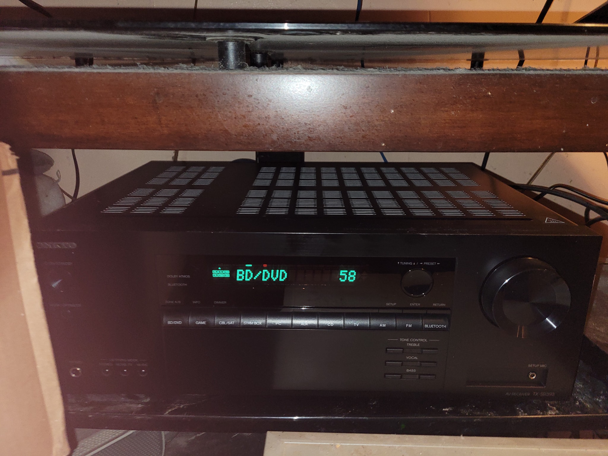 Upgraded to Onkyo TX-SR393 4K UHD home theater receiver