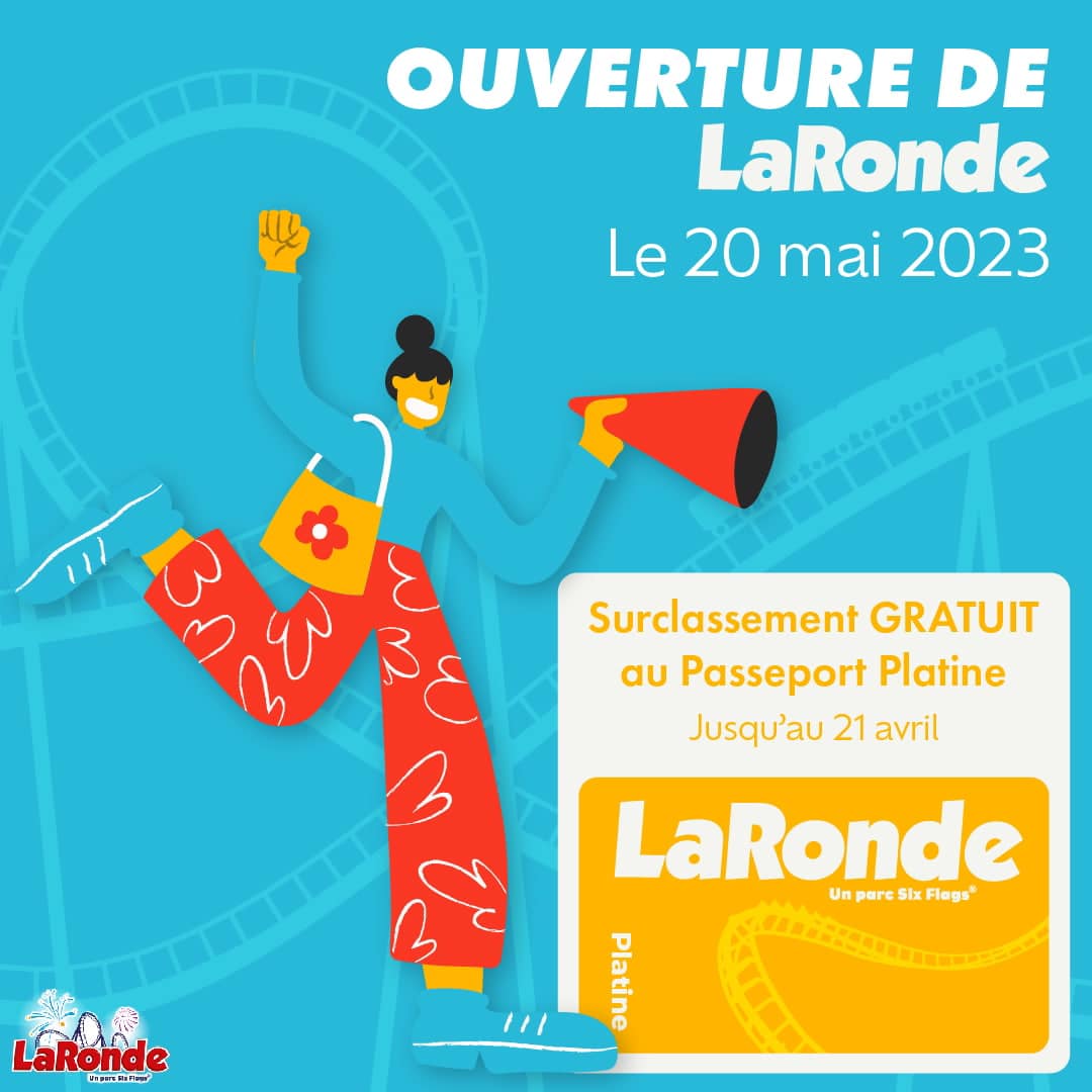 La Ronde - PAGE OFFICIELLE - 📣C’est officiel! La Ronde ouvre ses portes ...