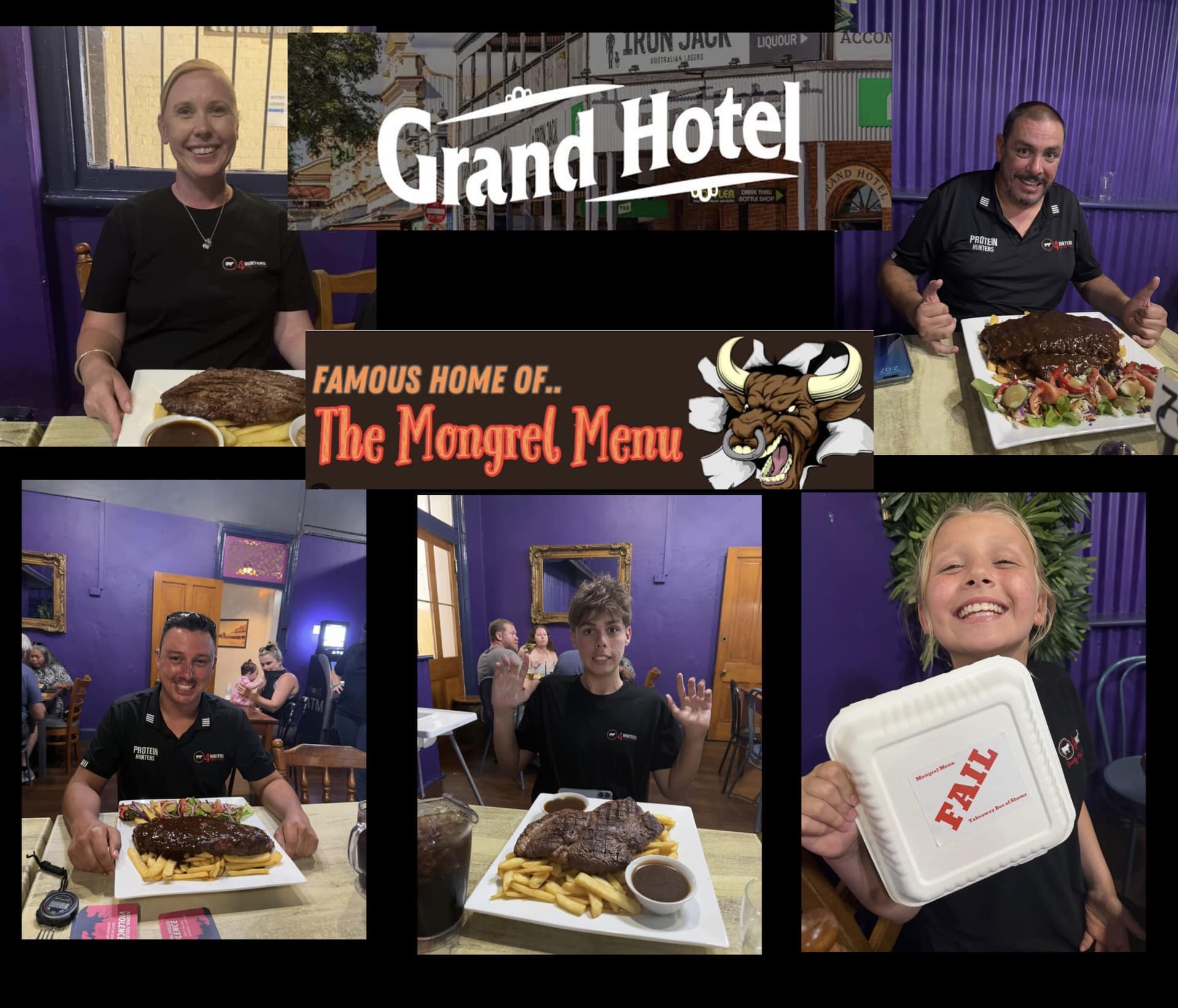 4 Hunters - We just had to try The Mongrel Menu at the Grand-Hotel ...