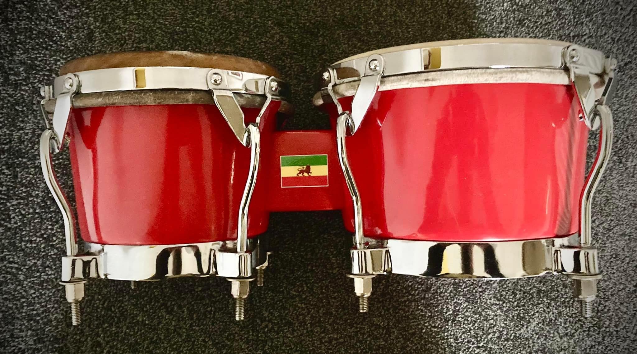 Meinl 赤 ボンゴ My Meinl “Red Baron” 💥🌶️❤️‍🔥Vintage 80s fibreglass bongo