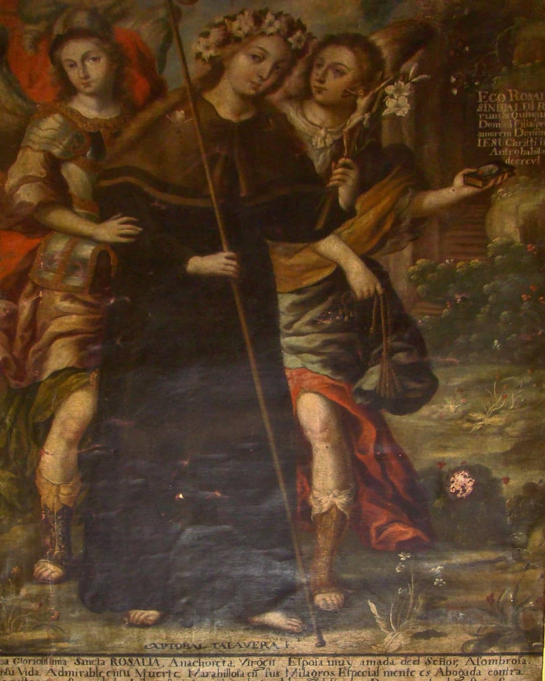 Tacho - Santa Rosalía de Palermo, abogada contra las pestes, Cristóbal ...
