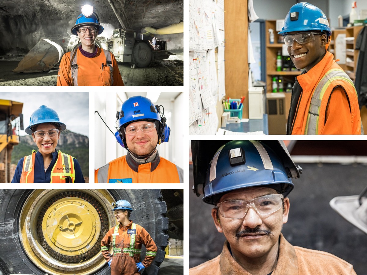 Agnico Eagle Mines Limited - Miners around the world work hard to ...