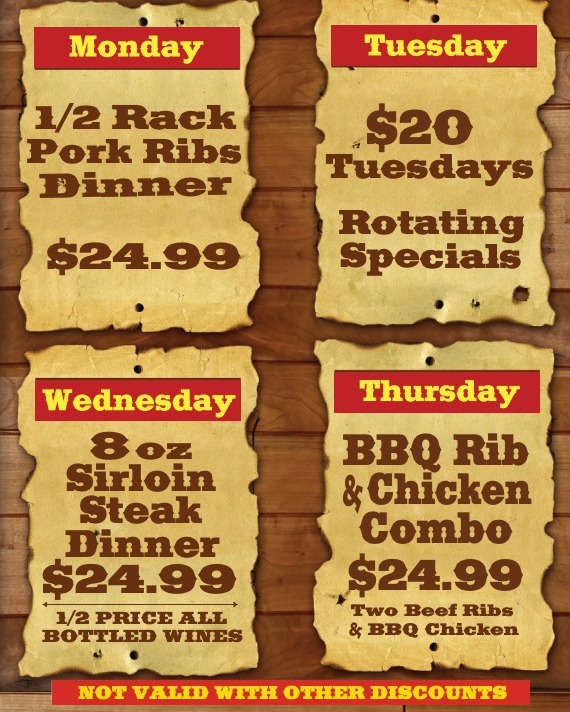 Cattlemens - 🍽️ Weeknight Specials at Cattlemens – Flavor Packed Deals ...